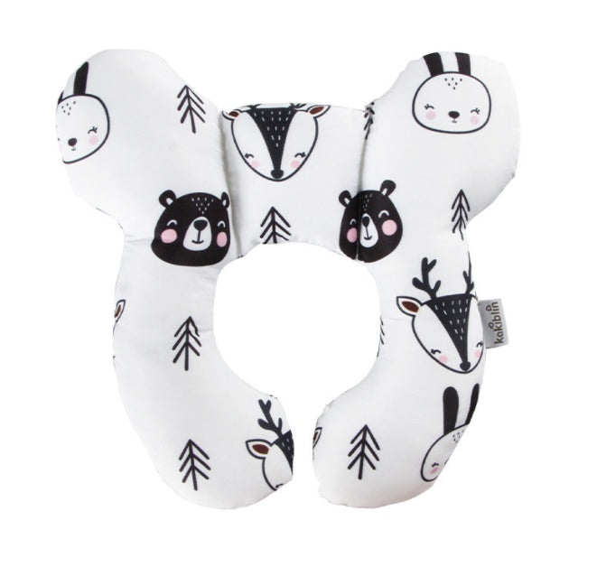 U-Shaped Infant Pillow: Safety Seat Neck Guard for Baby Bed and Stroller