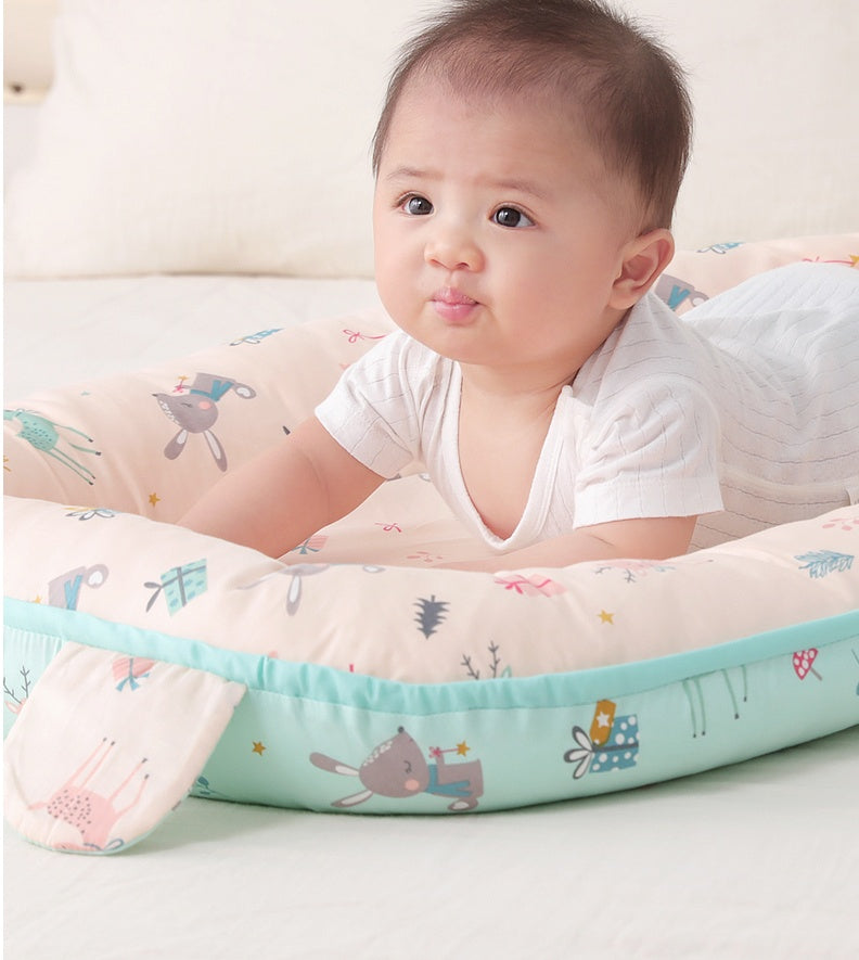 Baby's Anti-Shock and Anti-Pressure Sleeping Crib: Secure Rest for Peaceful Nights