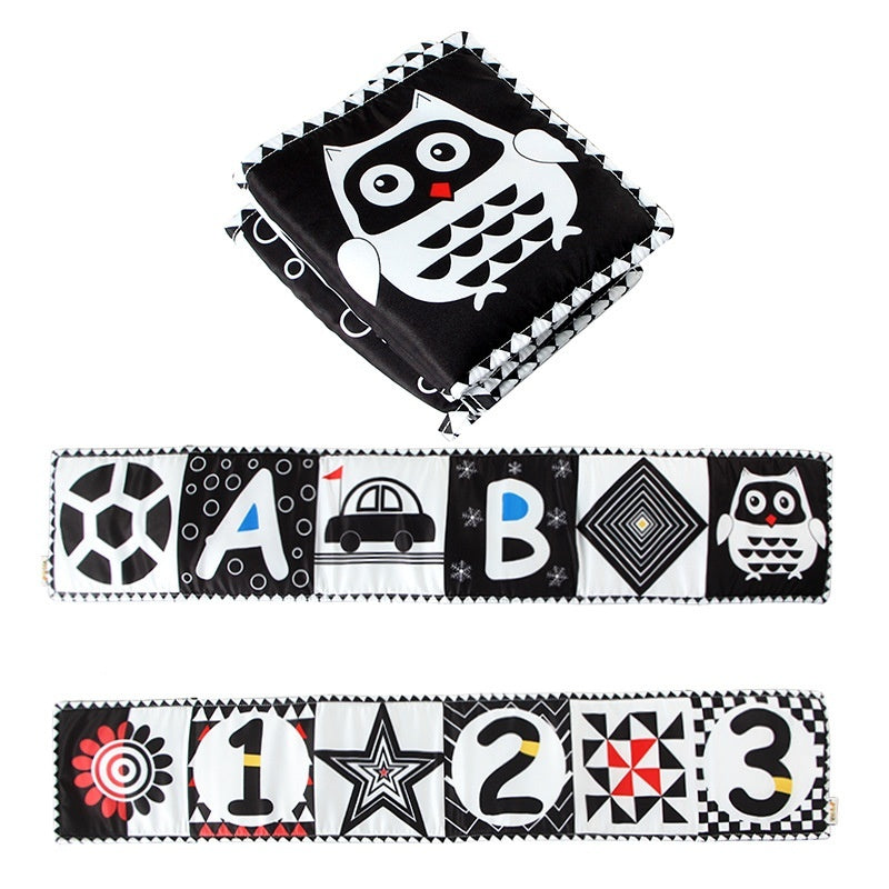 Bed Fence Baby Tear-proof Biteable Baby Cloth Book: Fun and Safe Learning Experience