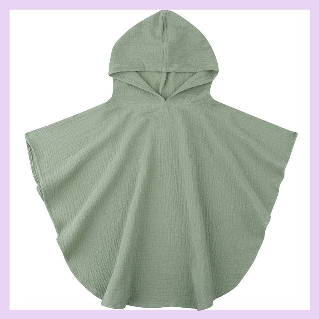 Soft Cotton Baby Hooded Bath Towel - Perfect for Boys and Girls