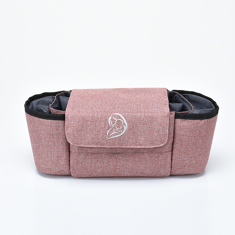 Multifunction Baby Stroller Bag Organizer - Maternity Nappy Bag with Stroller Accessories & Cup Holders - Ideal Stroller Bag