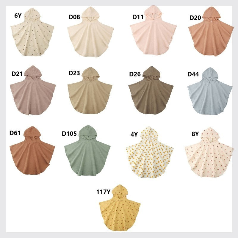 Soft Cotton Baby Hooded Bath Towel - Perfect for Boys and Girls