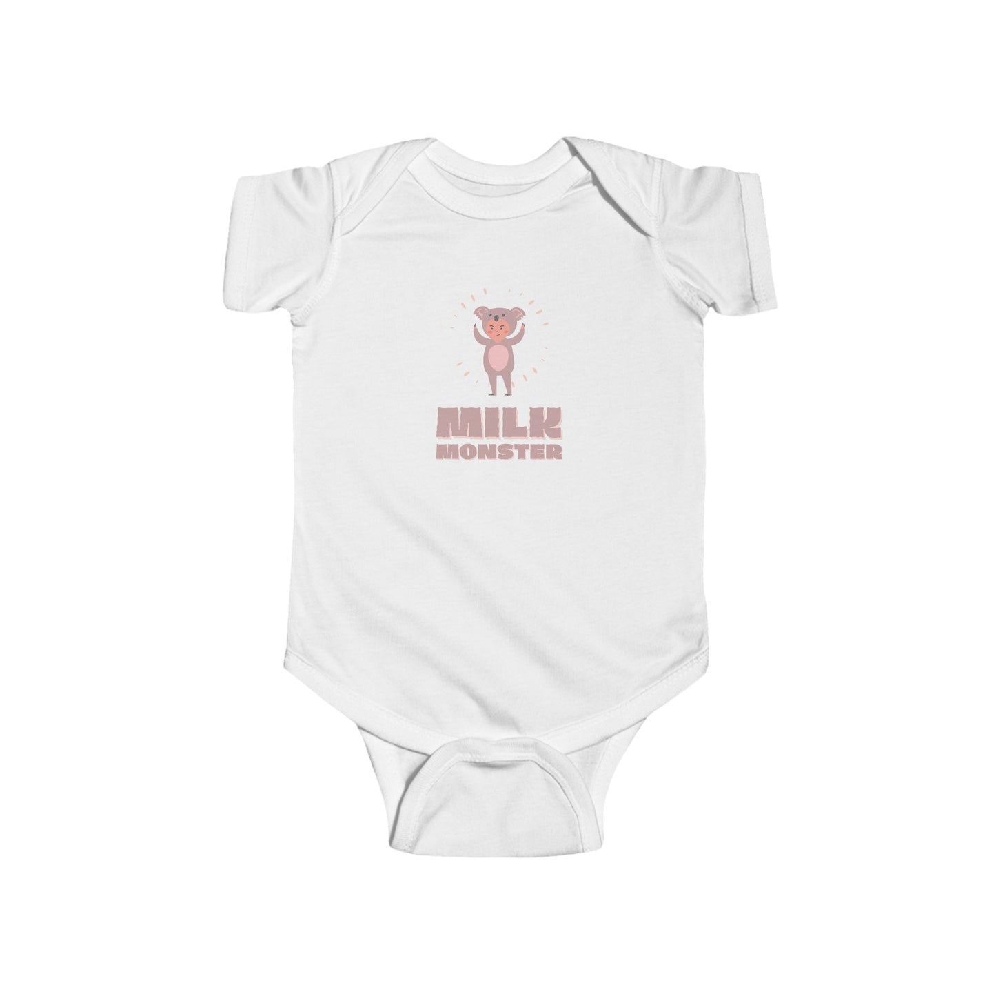 Milk Monster Baby Onesie - Cute and Comfy Infant Bodysuit for Boys and Girls