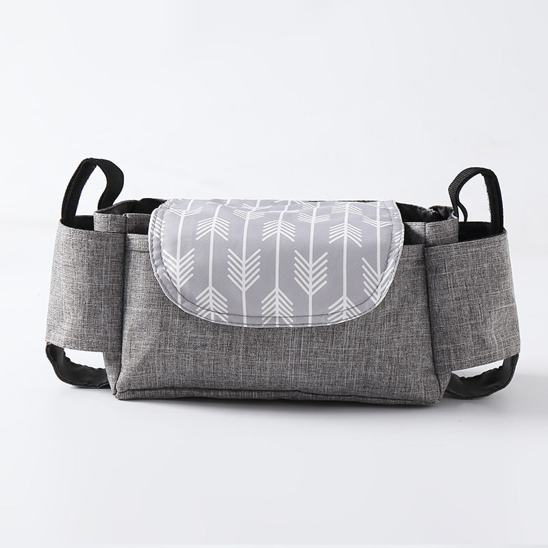 Multifunction Baby Stroller Bag Organizer - Maternity Nappy Bag with Stroller Accessories & Cup Holders - Ideal Stroller Bag
