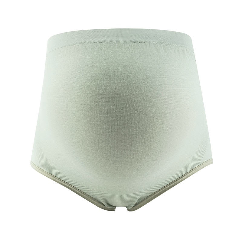 Thin Breathable Cotton Crotch Belly Support Seamless Postpartum Underwear for Pregnant Women
