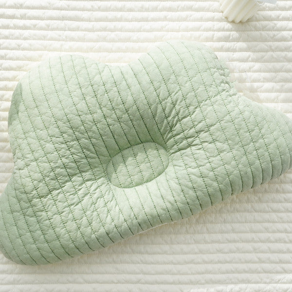 Breathable Cotton Shaping Pillow: Anti-Deviation Head Correction for Babies