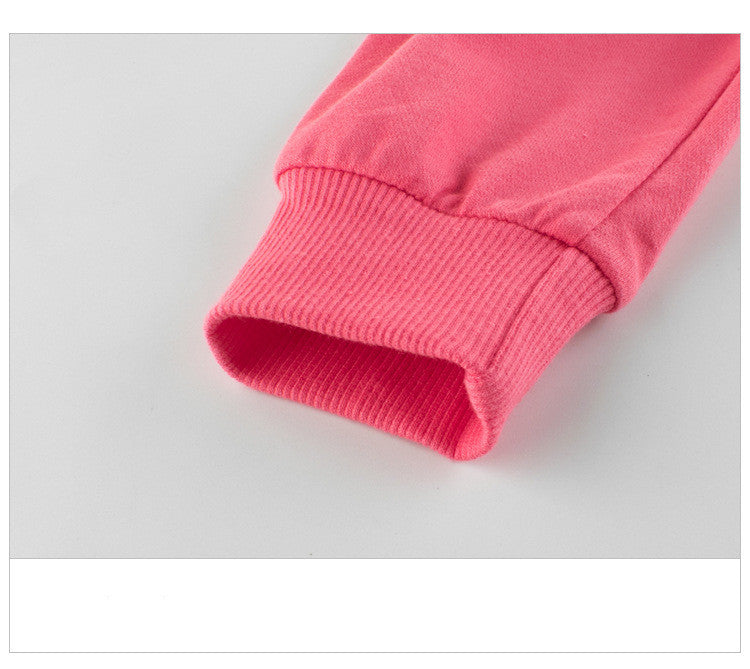 Stylish Girls' Trousers - Thin Western-Style Sports Pants for Kids' Outer Wear