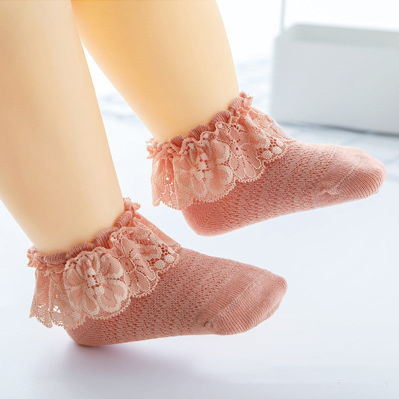 Adorable Summer Lace Socks for Girls