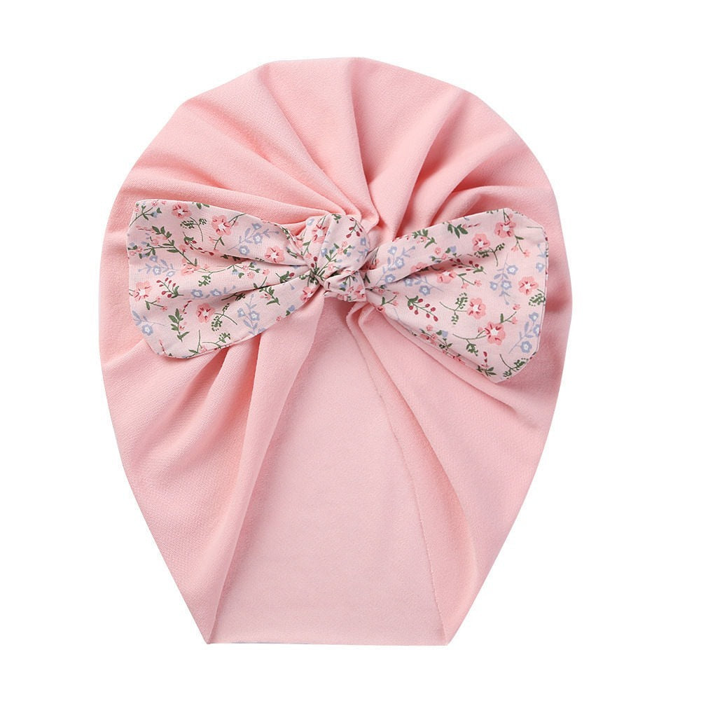 Chic and Cozy Bow-Knot Tie Thickened Warm Boneless Hat