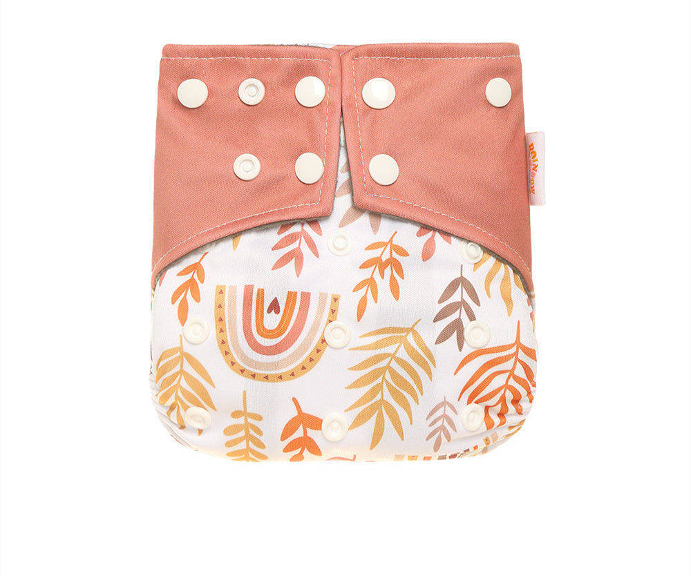 Western Style Bamboo Charcoal Washable Diapers - Digital Printing for Eco-Friendly Baby Care