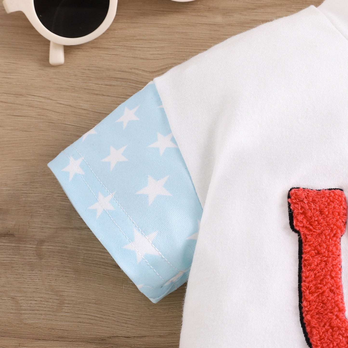 Adorable Baby Chenille Patchwork Design Cotton Romper: Soft, Stylish, and Perfect for Your Little One!