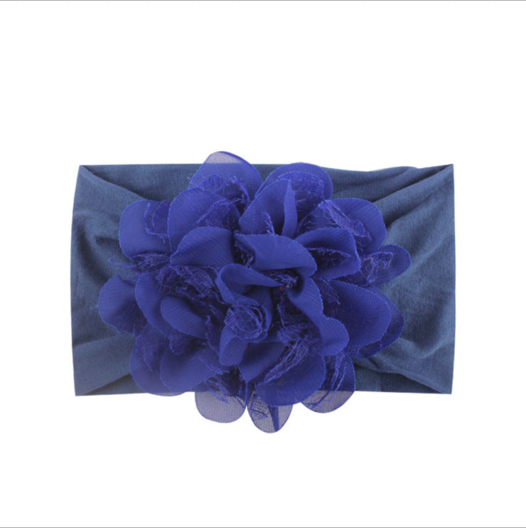 Adorn Your Little One with Elegance: Chiffon Mesh Flower Baby Headdress Headband in Various Styles and Colors