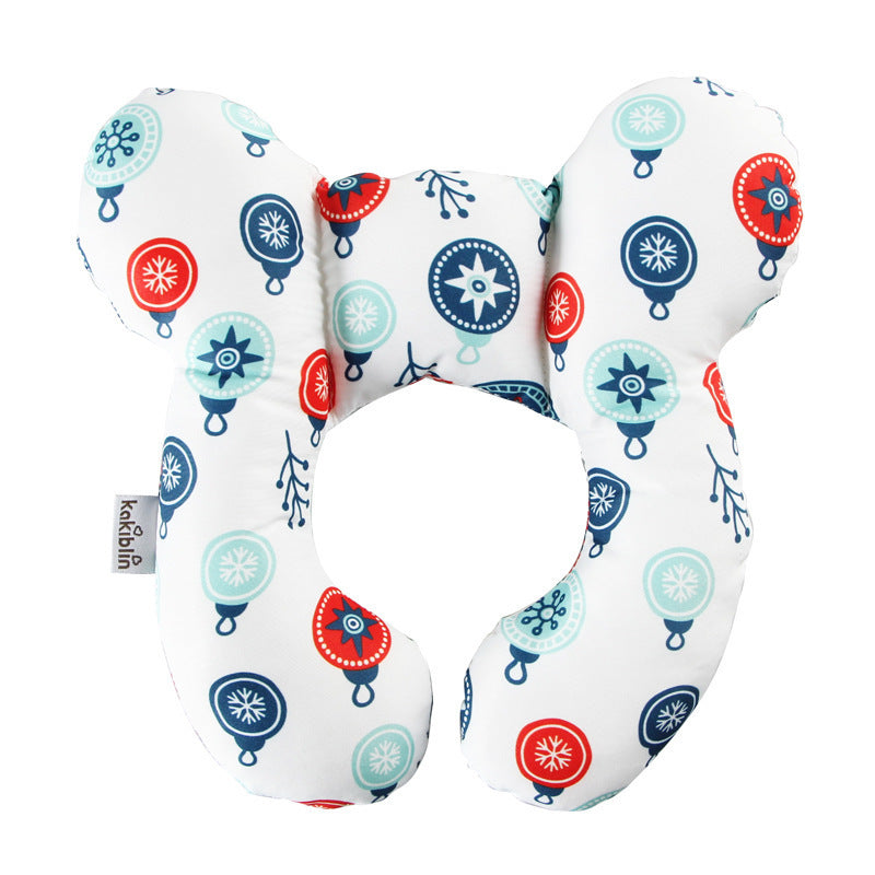 U-Shaped Infant Pillow: Safety Seat Neck Guard for Baby Bed and Stroller