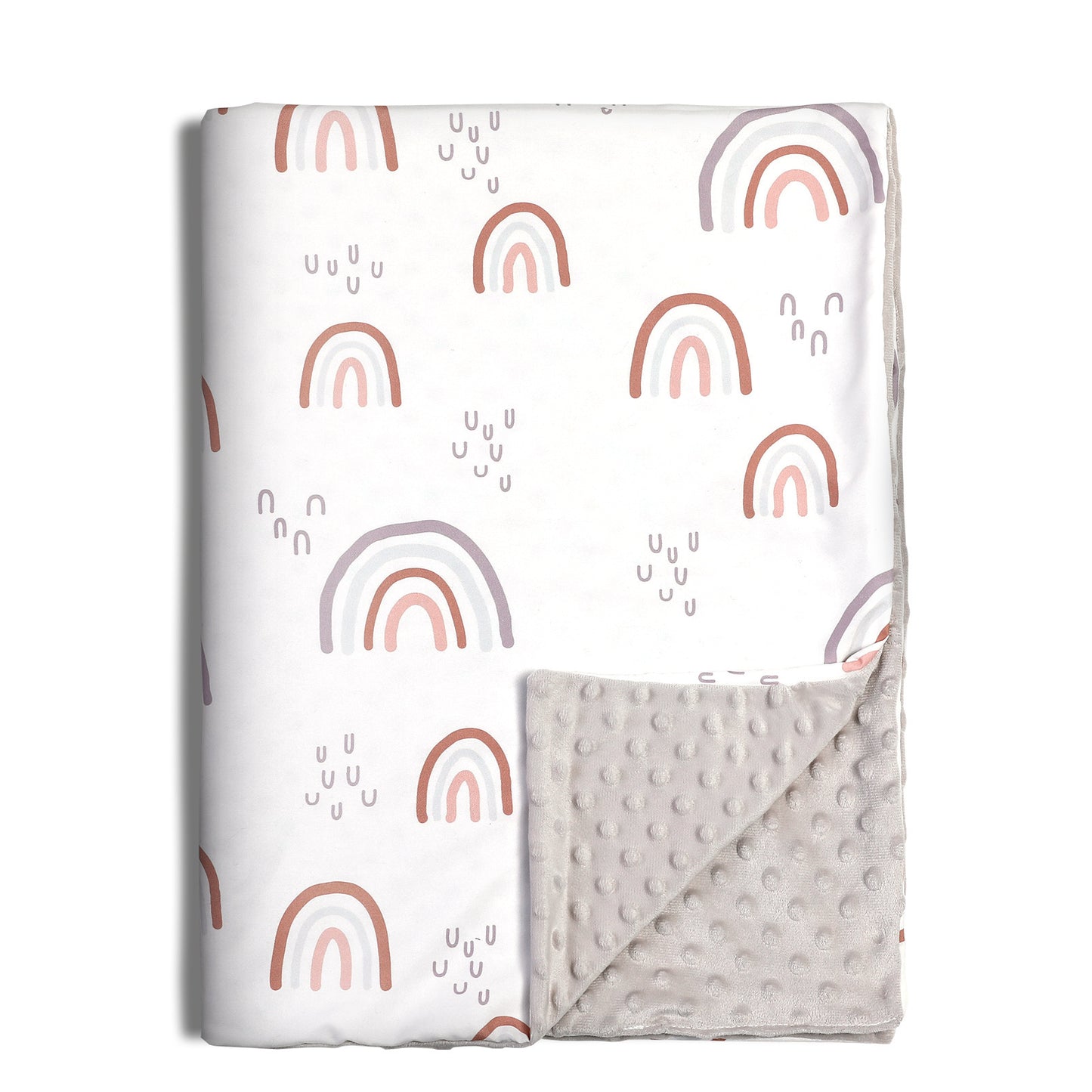 Cuddle Comfort: Pacify Beanie Blanket Newborn Baby Quilt