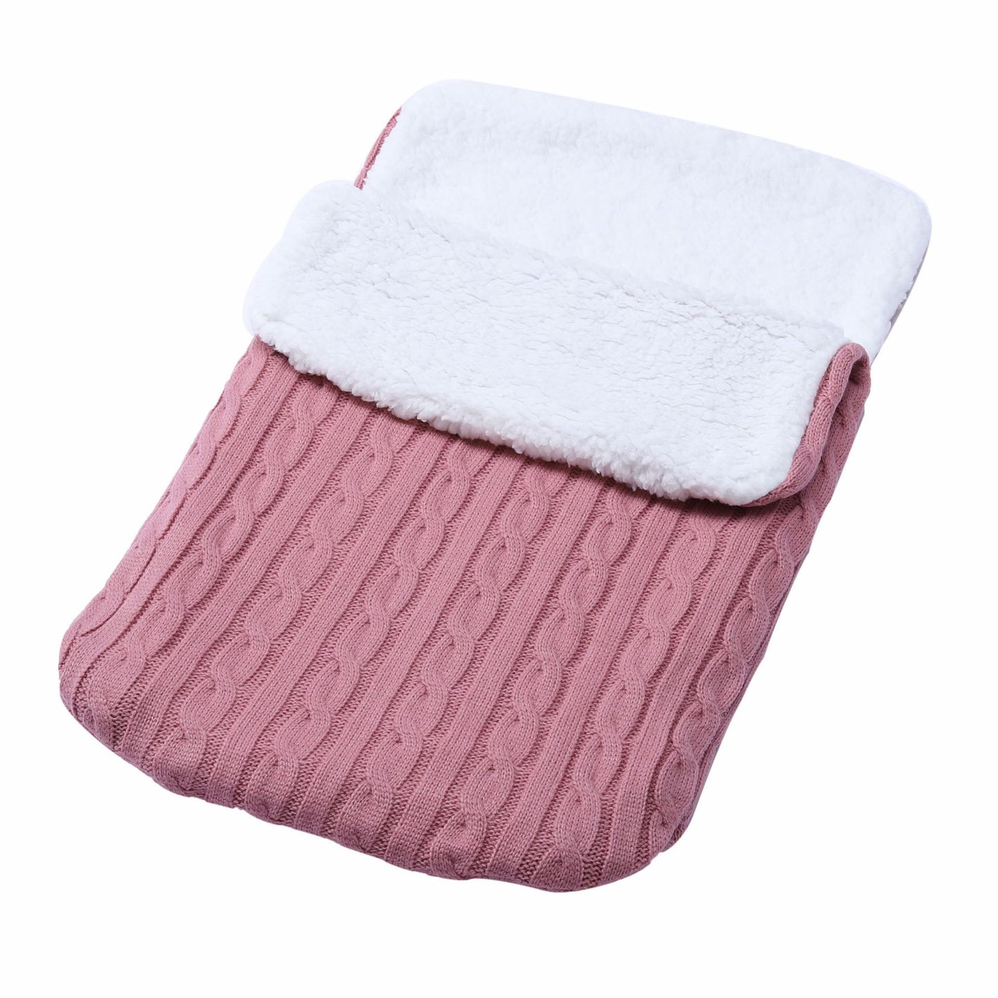 Warm and Cozy Baby Fleece-Lined Sleeping Bag: Perfect for Winter Strolls