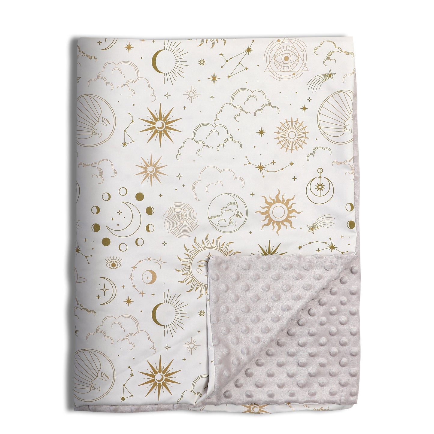 Cuddle Comfort: Pacify Beanie Blanket Newborn Baby Quilt