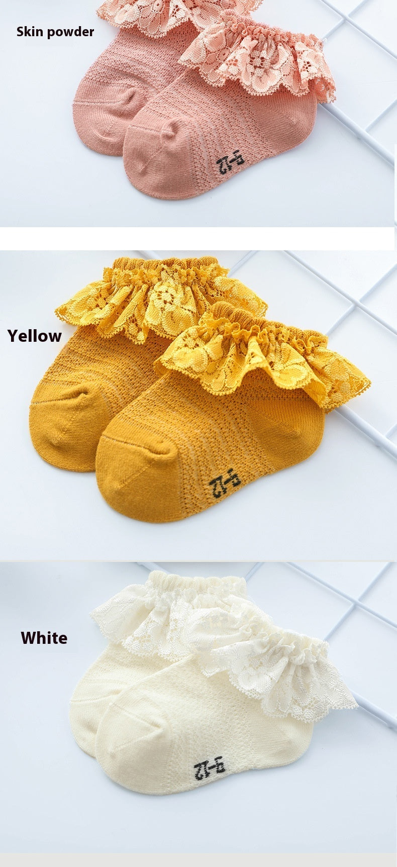 Adorable Summer Lace Socks for Girls