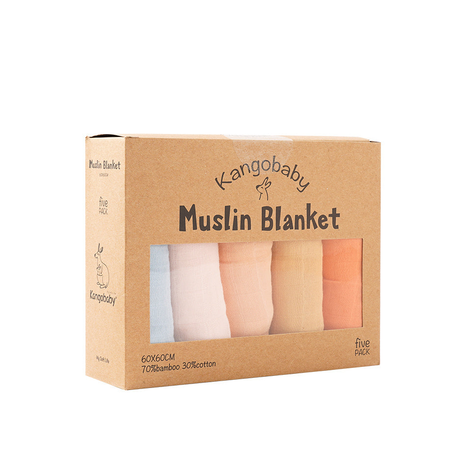 Muslin Blanket Gauze Saliva Towel Baby Bib | Soft and Absorbent Infant Essential