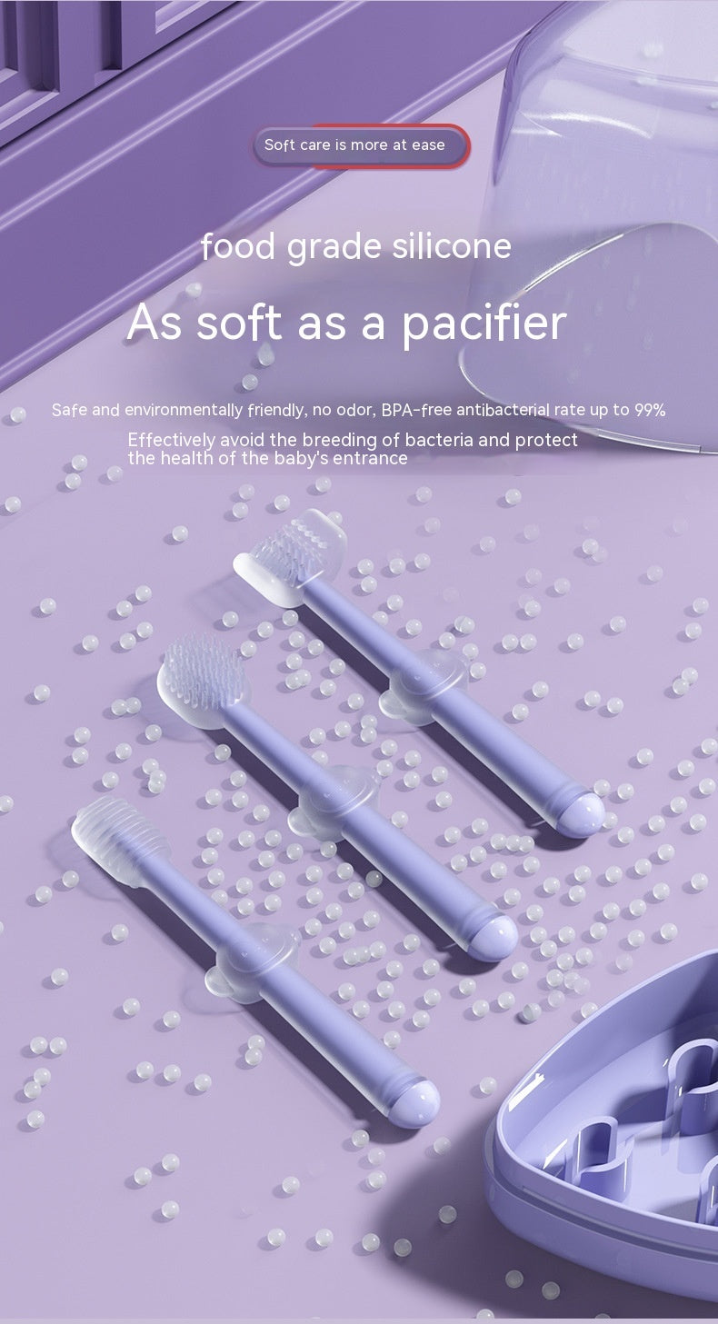 Gentle Care: Newborn Oral Cleaner Set for Delicate Mouths