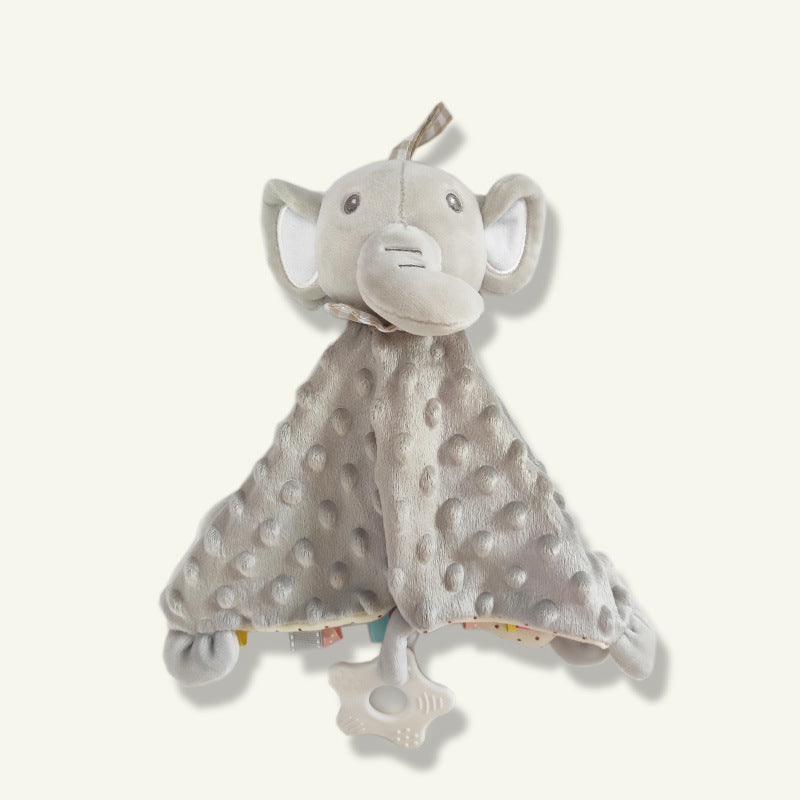 Soft and Snuggly: Comfort Towel Beanie Doll for Baby's Early Education – Adorable Cartoon Toy