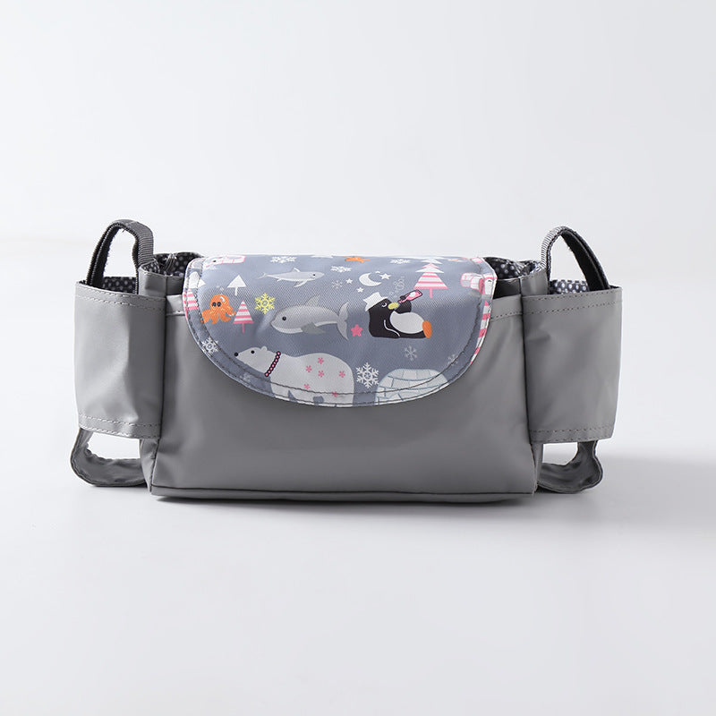 Multifunction Baby Stroller Bag Organizer - Maternity Nappy Bag with Stroller Accessories & Cup Holders - Ideal Stroller Bag