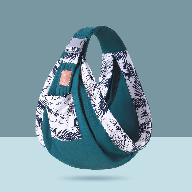 Hands-Free Comfort: Horizontal Hugging Baby Carrier with Waist Stool - Perfect for On-the-Go Parents