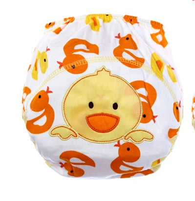 Adorable Cartoon Diaper Pants: Breathable Infant Training Pants