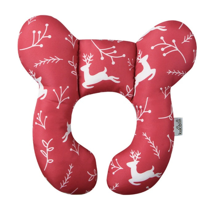 U-Shaped Infant Pillow: Safety Seat Neck Guard for Baby Bed and Stroller