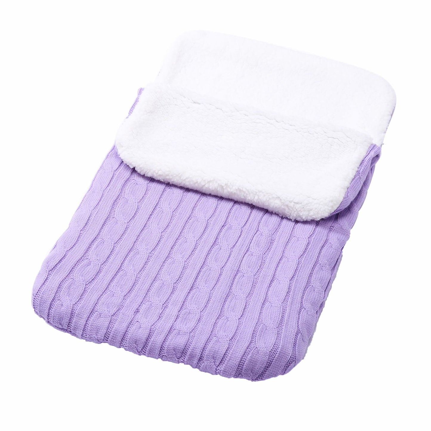 Warm and Cozy Baby Fleece-Lined Sleeping Bag: Perfect for Winter Strolls