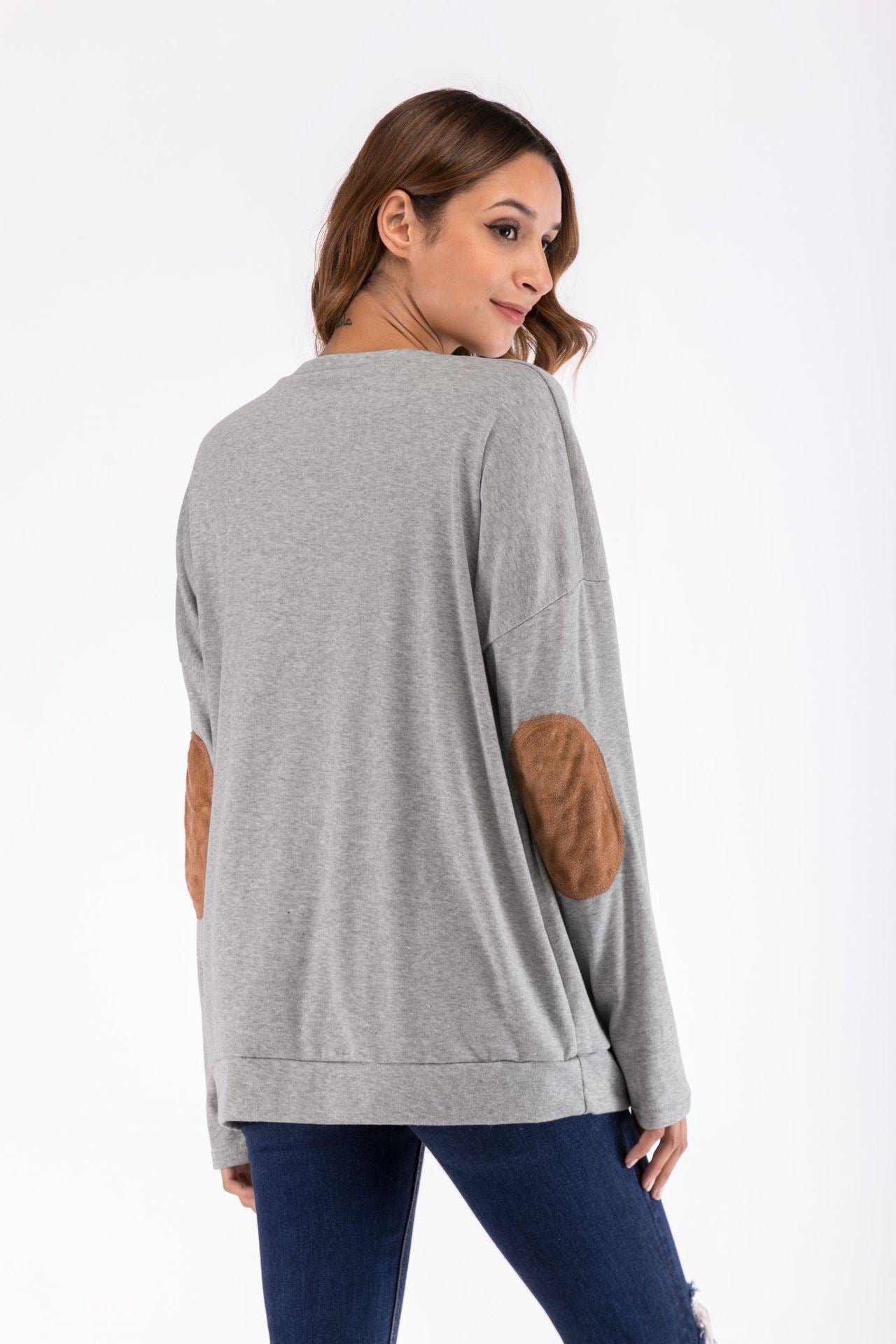 Stylish Graphic Long Sleeve Maternity Tops and Tees for Expecting Moms