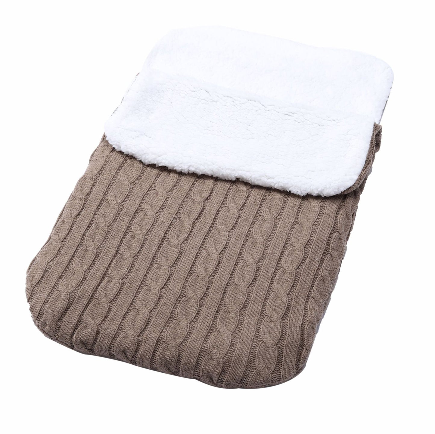 Warm and Cozy Baby Fleece-Lined Sleeping Bag: Perfect for Winter Strolls