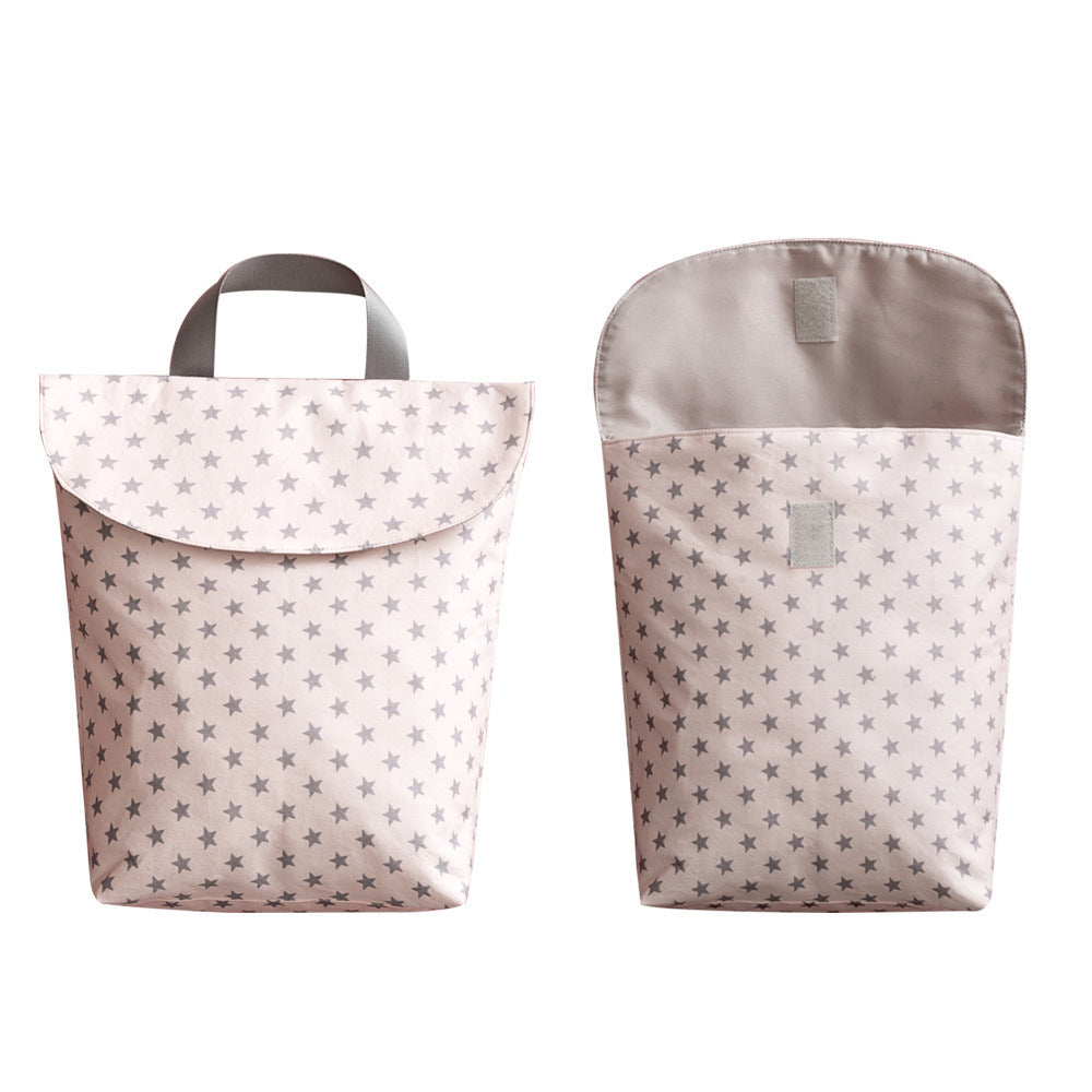 Convenient Baby Diaper Storage Bag: Keep Essentials Organized On-The-Go