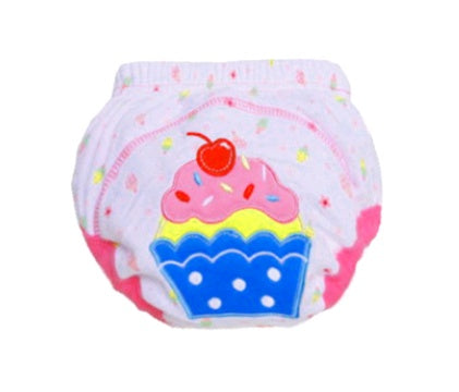 Adorable Cartoon Diaper Pants: Breathable Infant Training Pants