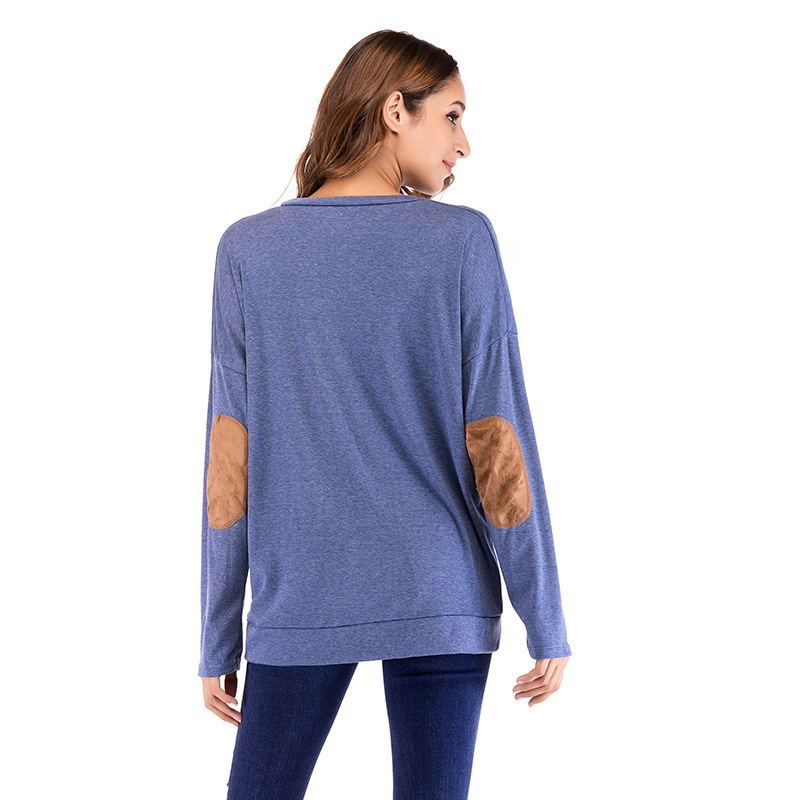 Stylish Graphic Long Sleeve Maternity Tops and Tees for Expecting Moms