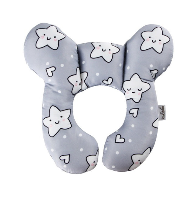 U-Shaped Infant Pillow: Safety Seat Neck Guard for Baby Bed and Stroller