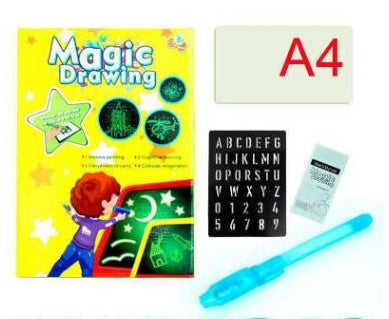 Discover Creativity: Educational 3D Magic Drawing Pad with 8 Light Effects - Perfect Puzzle Board and Sketchpad