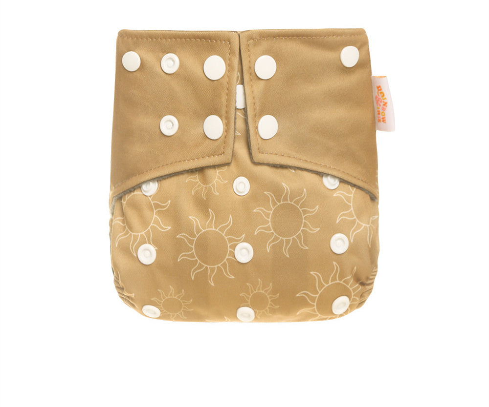 Western Style Bamboo Charcoal Washable Diapers - Digital Printing for Eco-Friendly Baby Care