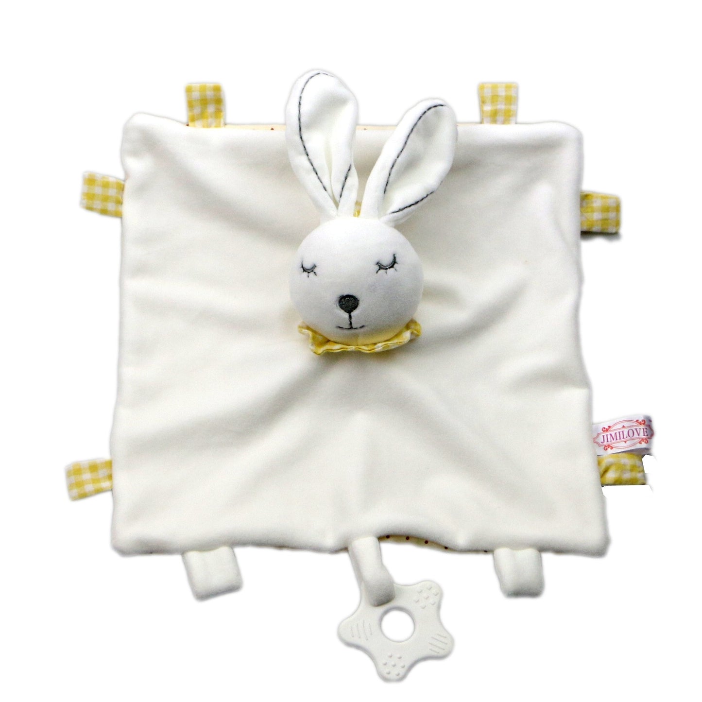Soft and Snuggly: Comfort Towel Beanie Doll for Baby's Early Education – Adorable Cartoon Toy