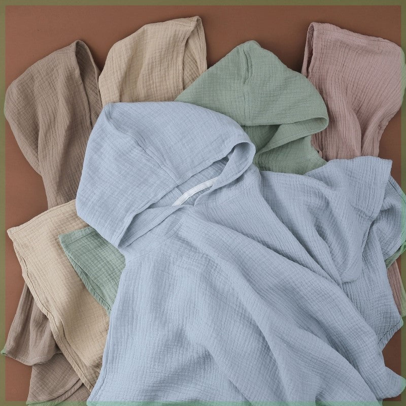 Soft Cotton Baby Hooded Bath Towel - Perfect for Boys and Girls