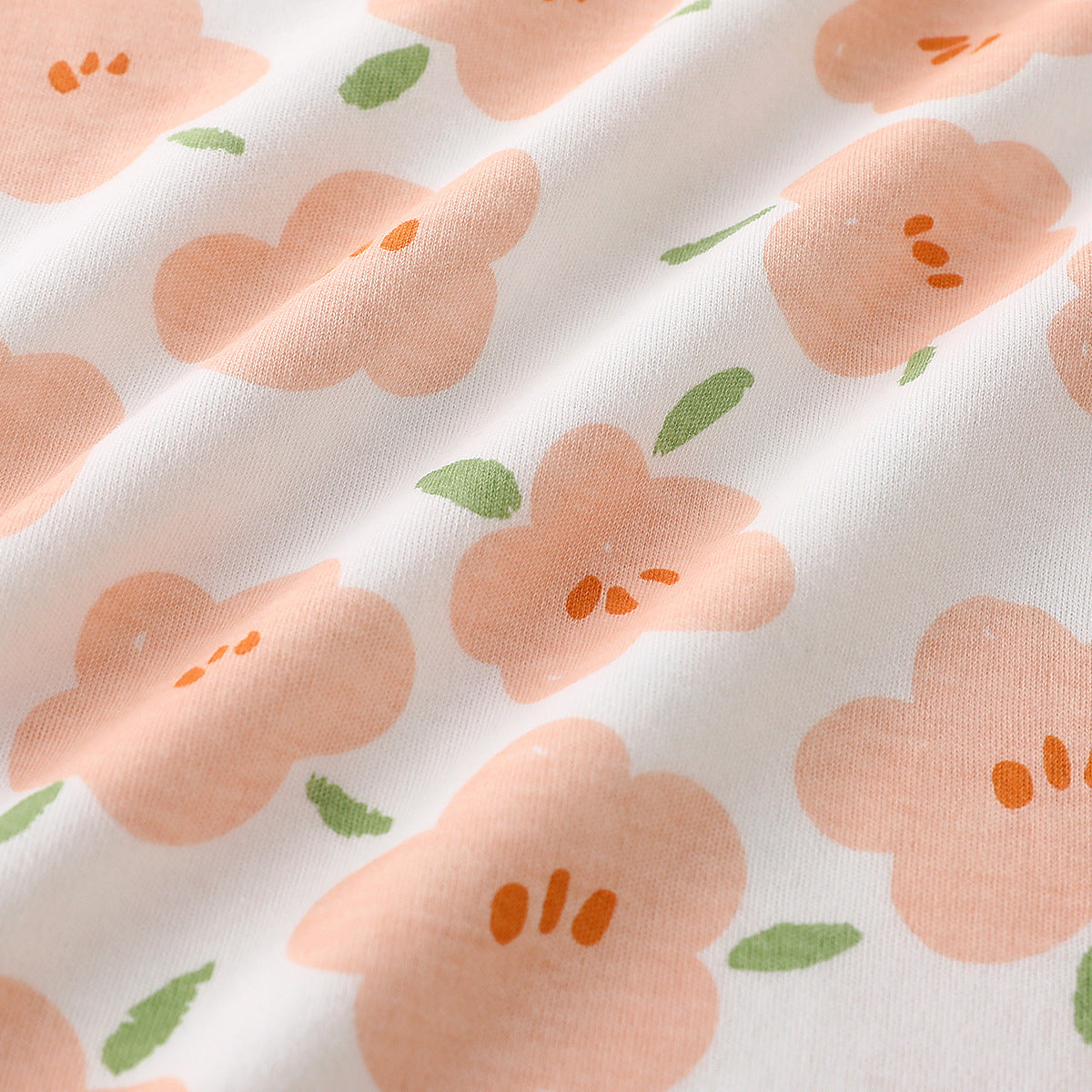 Cozy and Cute: Children's Printed Cotton Long-Sleeved Jumpsuit for Stylish Autumn Home Wear!