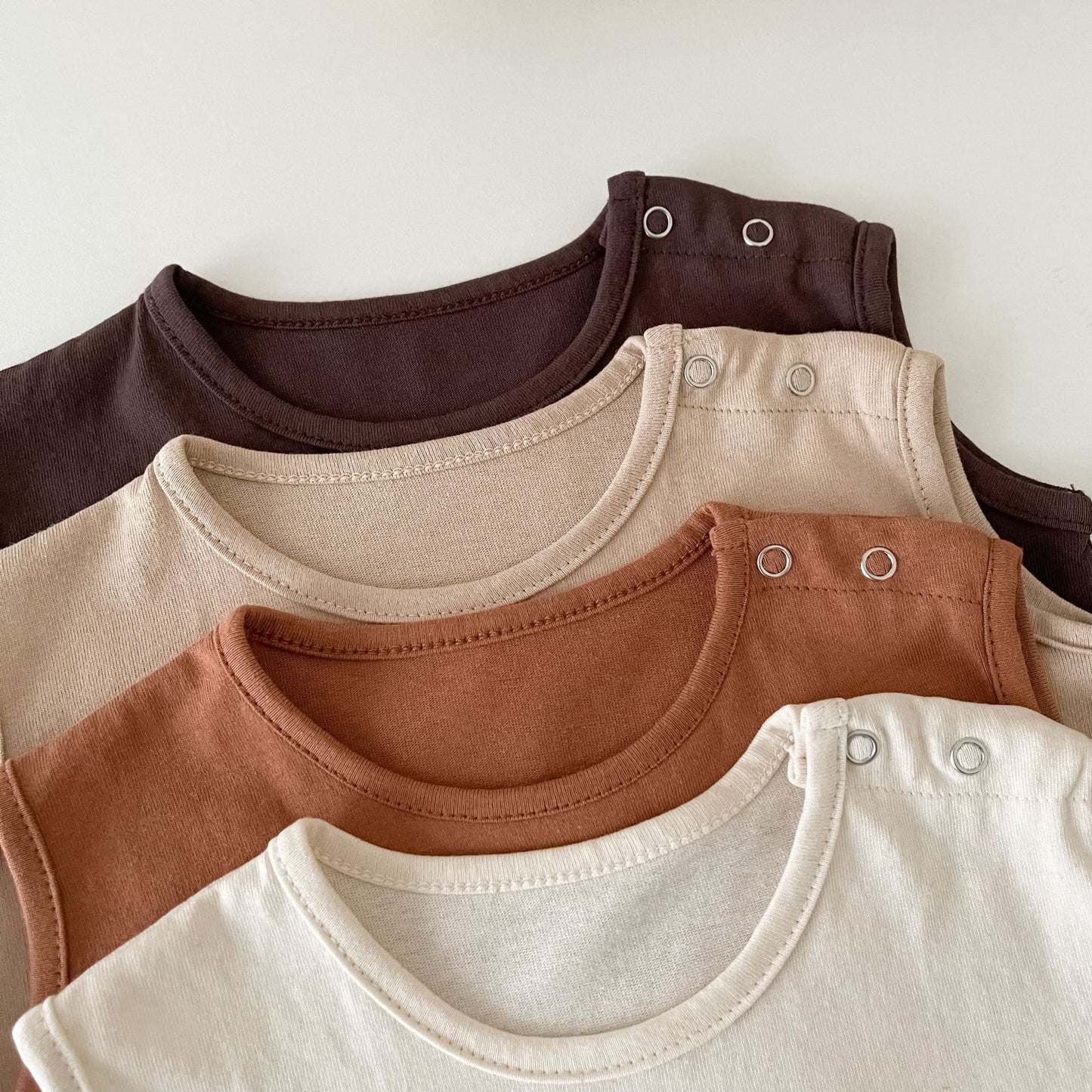 INS Simple Vest Two-Piece Set: Nordic Style Sports Apparel for Infants