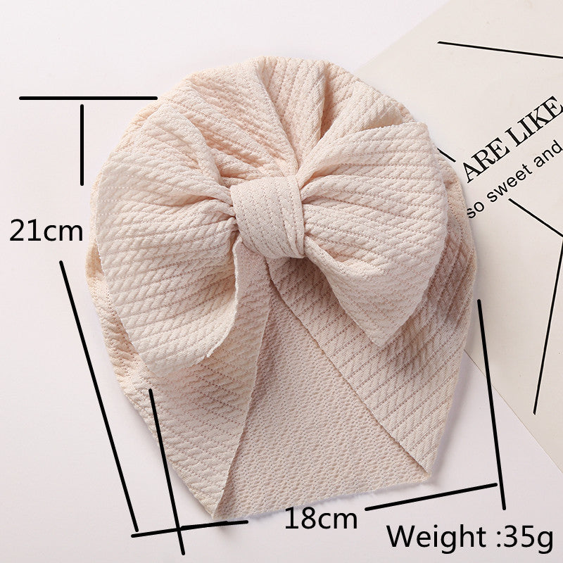 New Autumn and Winter Sunken Stripe Children's Hat - Cozy and Stylish