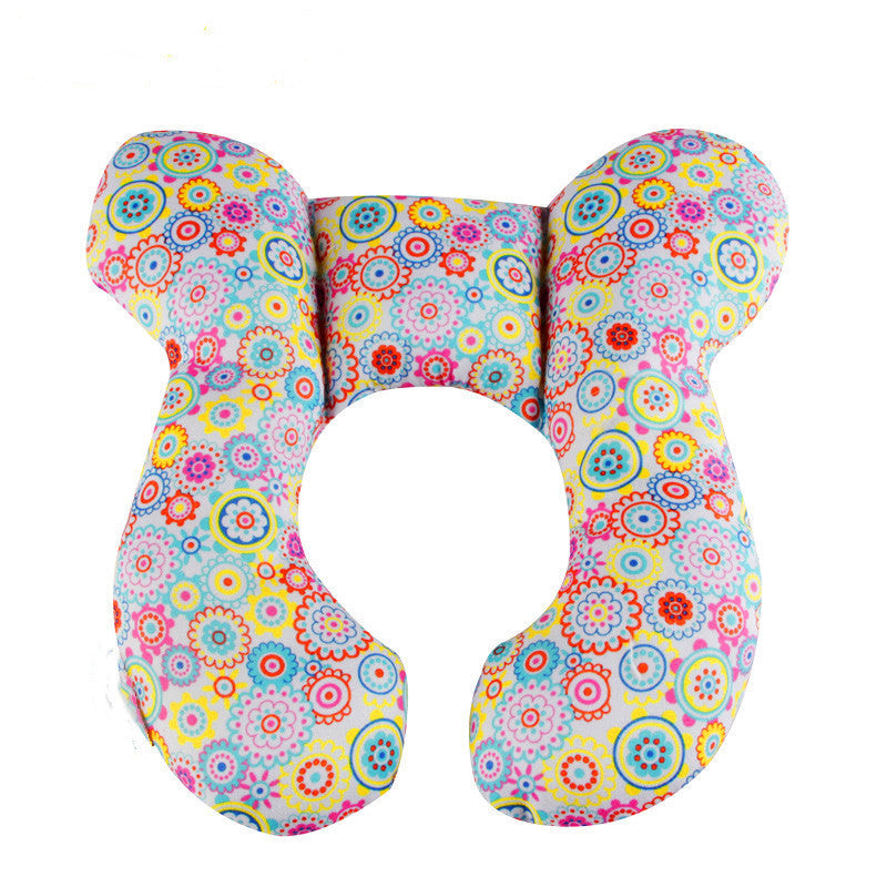 U-Shaped Infant Pillow: Safety Seat Neck Guard for Baby Bed and Stroller