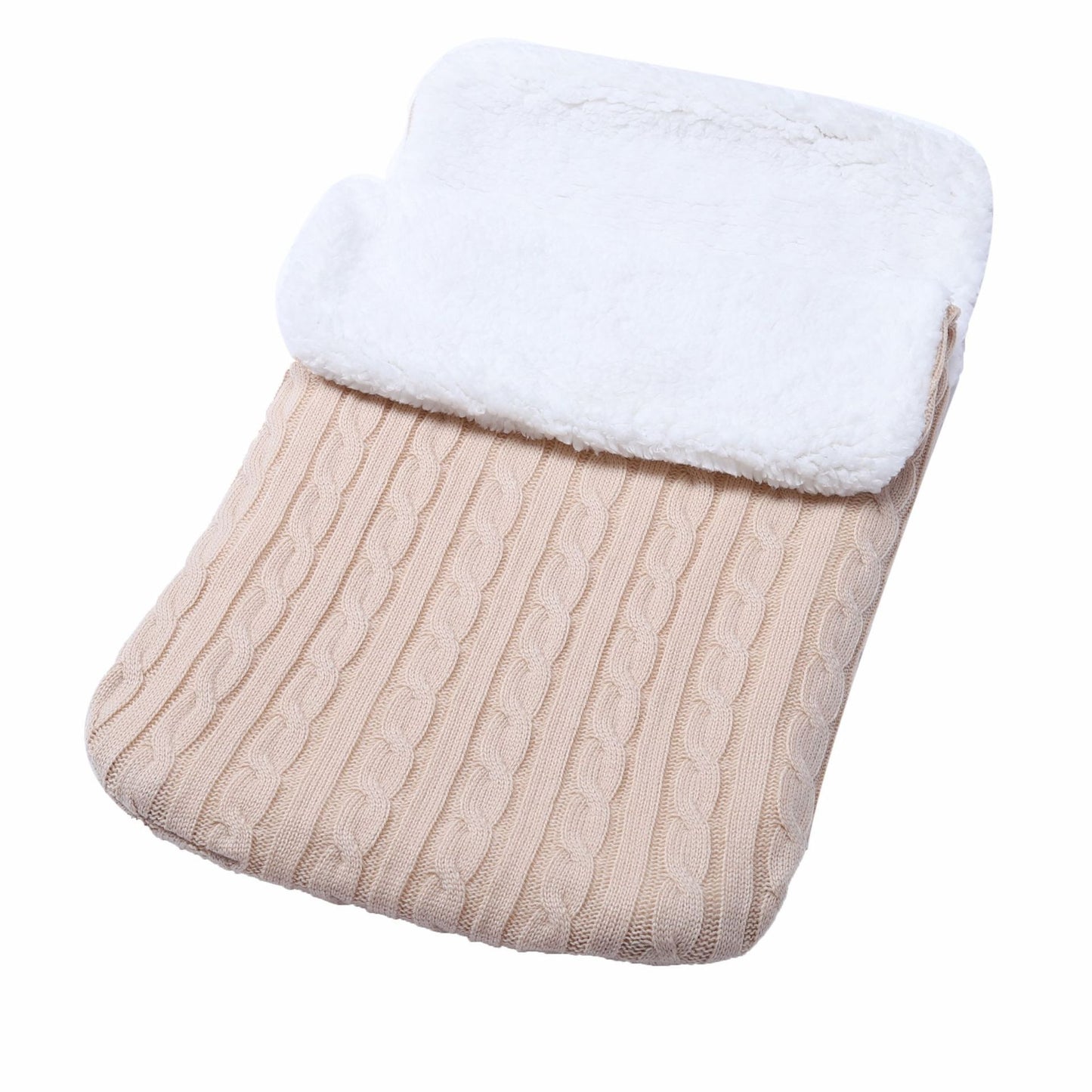 Warm and Cozy Baby Fleece-Lined Sleeping Bag: Perfect for Winter Strolls
