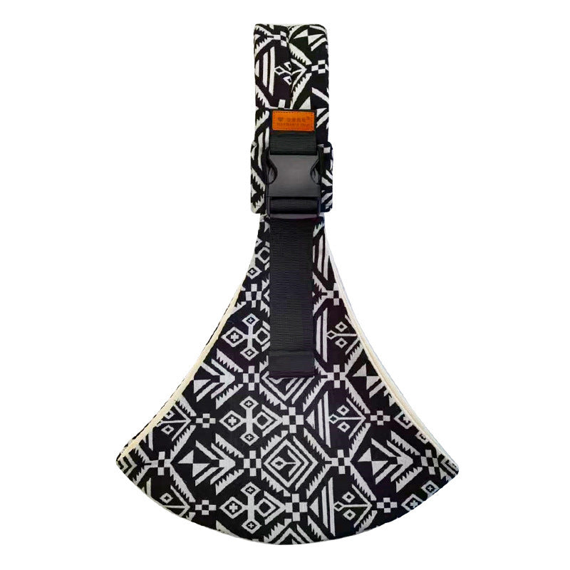 Mother's Love Printed Crossbody Portable Baby Strap: Stylish Convenience for On-the-Go Moms