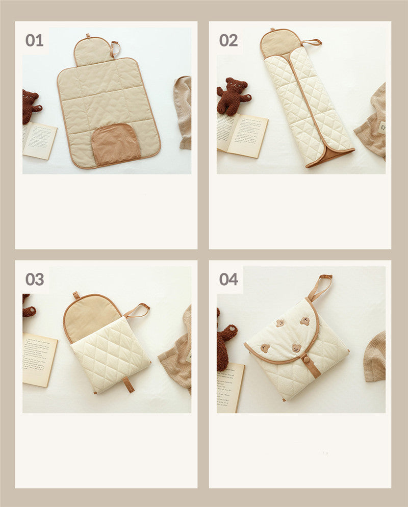 Portable and Foldable Baby Diaper Changing Pad: On-the-Go Convenience