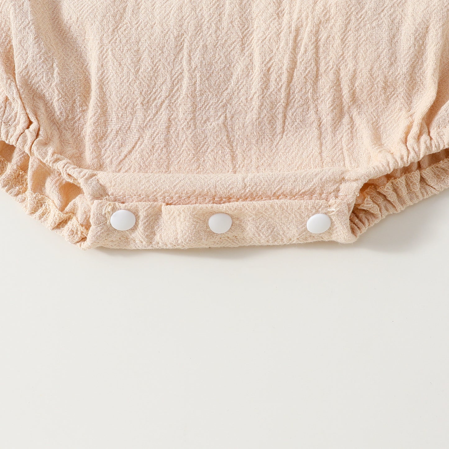 Irresistibly Cute: Infant Toddler Letter Candle Print Sleeveless Backless Romper!