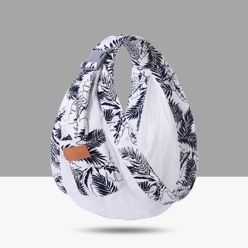 Hands-Free Comfort: Horizontal Hugging Baby Carrier with Waist Stool - Perfect for On-the-Go Parents