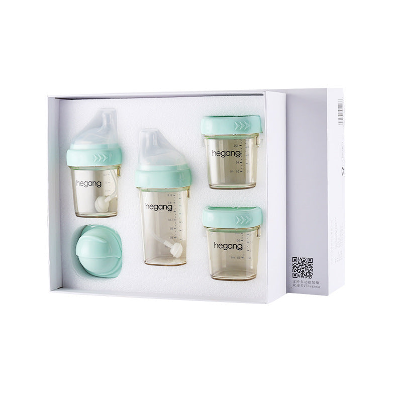 Versatile Essentials: Multifunctional Multicolor Bottle Set for Newborn Babies