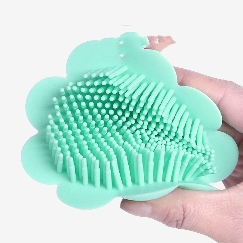 Baby Silicone Shampoo Brush: Gentle Dandruff Removal for Infants
